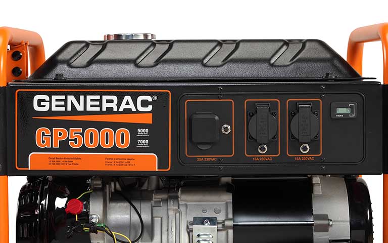 GENERAC GP SERIES 5000 PORTABLE GENERATOR – CN COMPUTERS AND ENERGY SOLUTIONS LTD